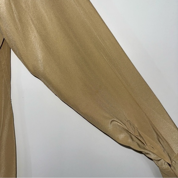 Equipment Ecru Femme Knox Silk Lace Up Blouse - Picture 6 of 12